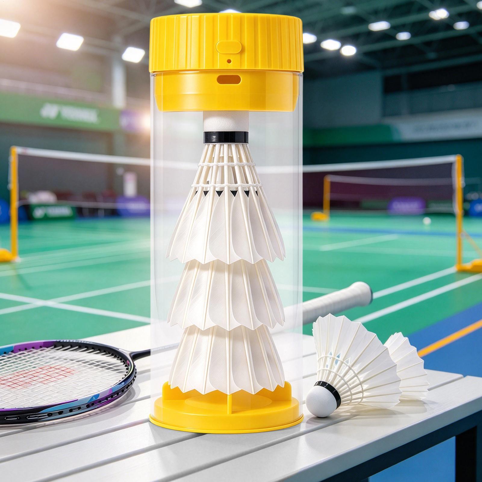 Badminton Shuttlecock - 배드민턴 셔틀콕 모양의 휴대용 가습기, Type-C