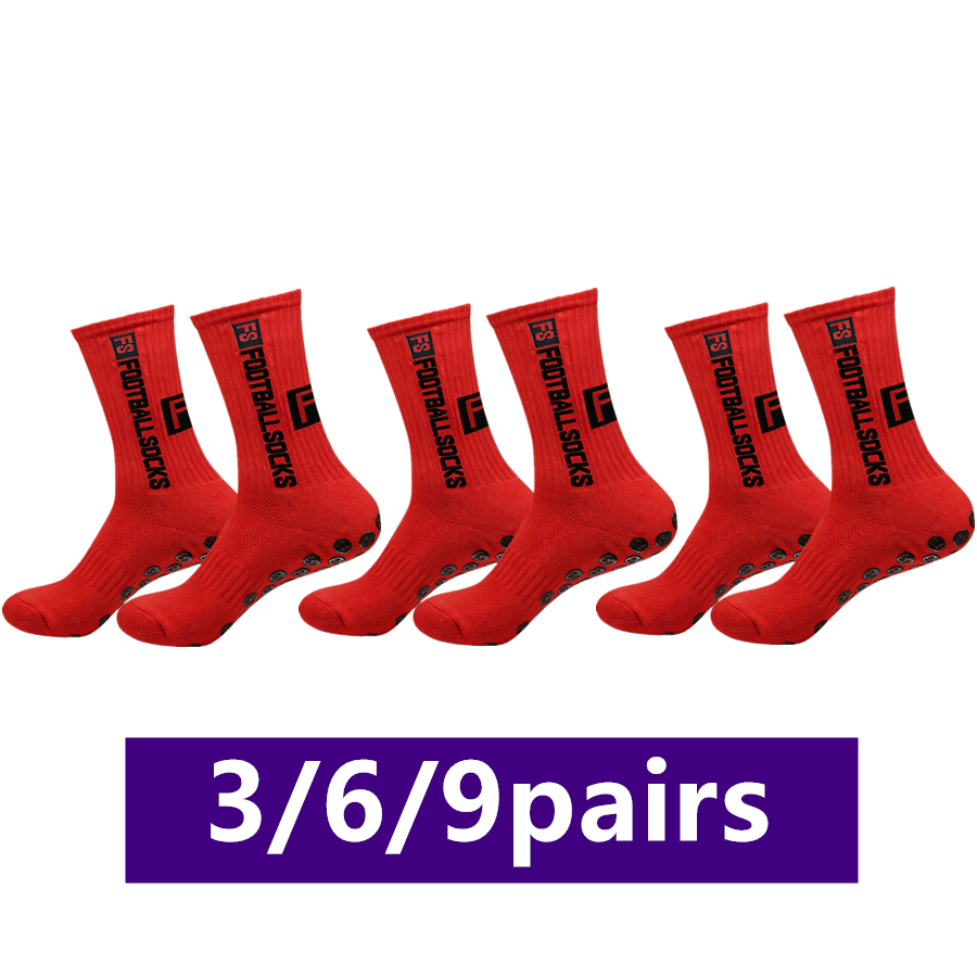 Sports Grip - 3/6/9쌍 유니섹스 논슬립 그립 사이클링 러닝