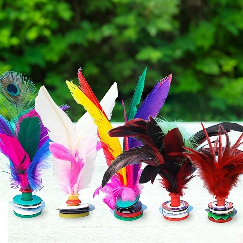 1개입 컬러풀 깃털 셔틀콕, 실내외 피트니스 스포츠 활 - Feather Shuttlecock 리뷰 및 가격