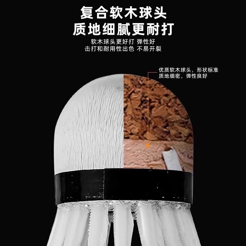 라이온 배드민턴 셔틀콕 거위털 12개입 내구성 킹 화이 - Feather Shuttlecock 리뷰 및 가격