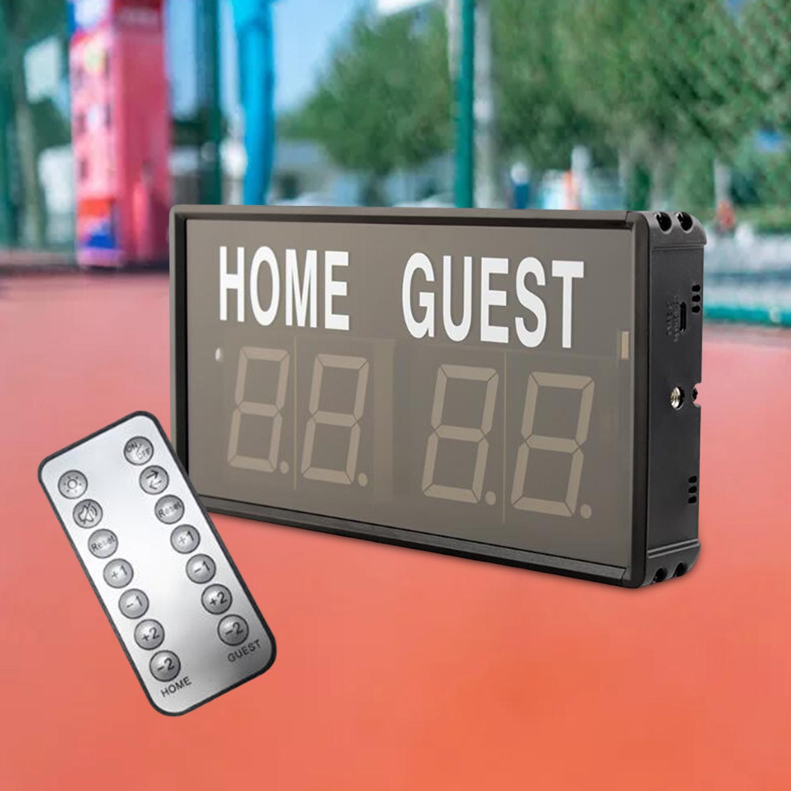 리모컨으로 조작 가능한 휴대용 미니 디지털 점수판 (농 - Scoreboard Digital 리뷰 및 가격